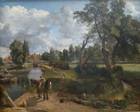 John Constable, Flatford Mill (Scene On A Navigable River), 1816-17