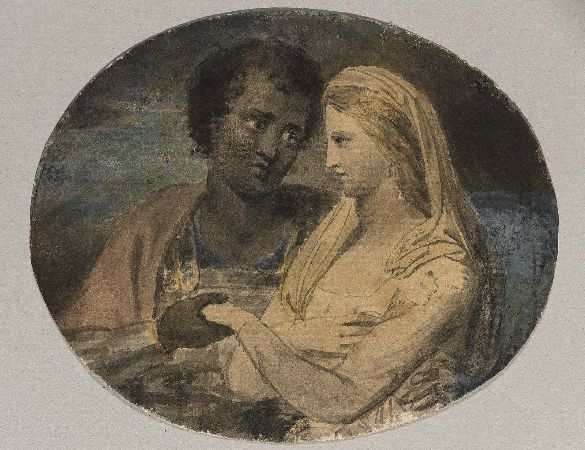 William Blake, Othello and Desdemona, 1780