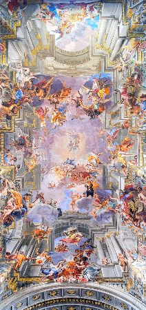 Andrea Pozzo, Triumph of Sant' Ignazio of Loyola, 1691-94