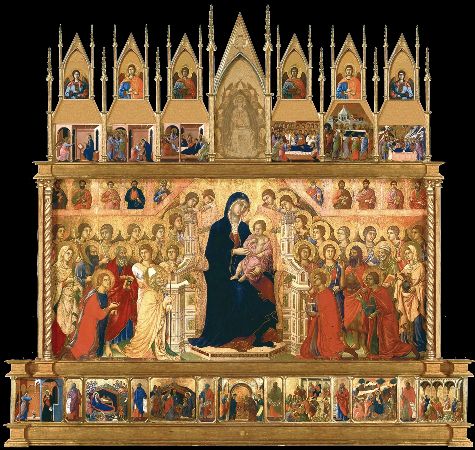 Duccio di Buoninsegna, Maestà Altarpiece, 1308-1311