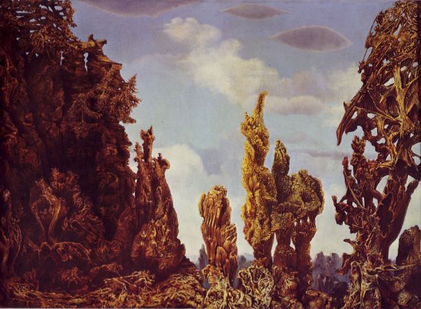 Max Ernst, The Fascinating Cypress, 1939