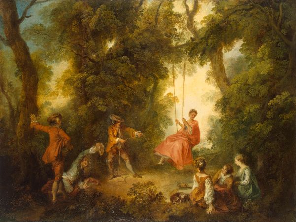 Nicolas Lancret, Swing, 1730