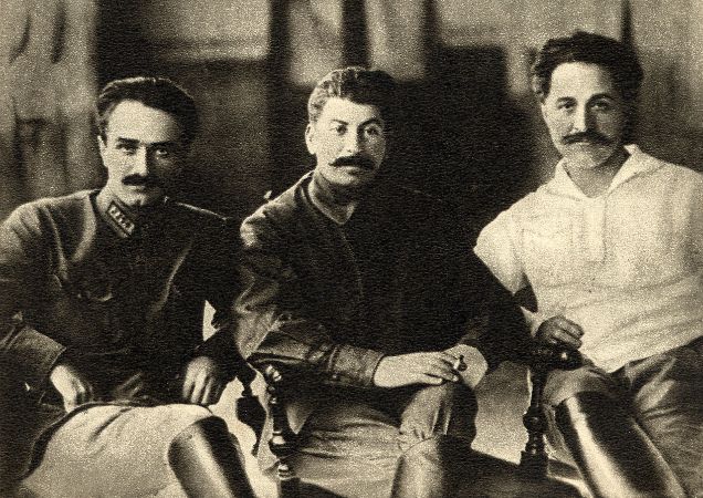 Anastas Mikoyan, Joseph Stalin, Grigory Ordzhonikidze, 1925