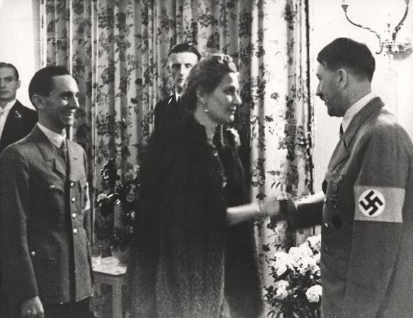 Hitler, Joseph ve Magda Goebbels