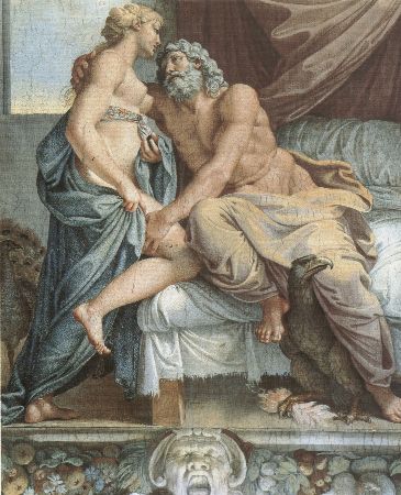 Annibale Carracci, Zeus And Hera, 1597