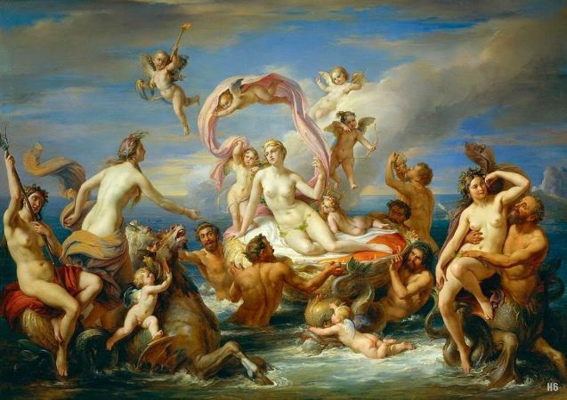 Francis Podesti, Triumph of Venus, 1833