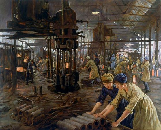 Stanhope Forbes, The Munitions Girls, 1918