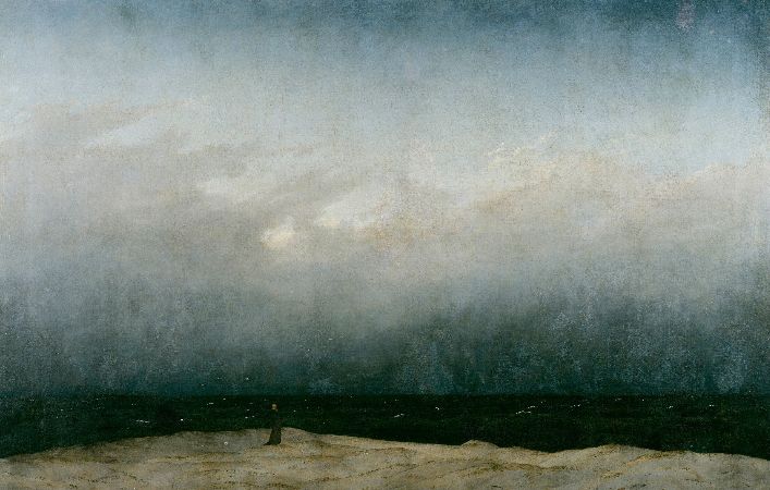 Caspar David Friedrich, The Monk By The Sea, 1808-10