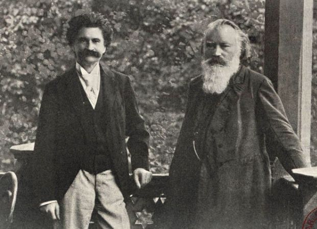 Brahms ve Johann Strauss, 1894