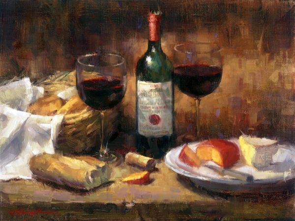 Chauncey Homer, Wine And Cheese