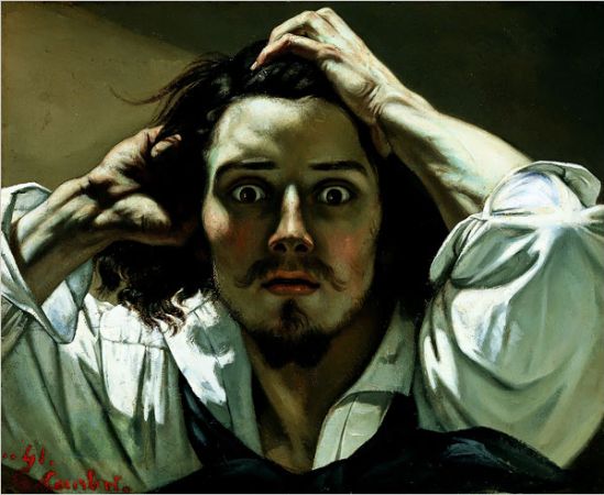 Gustave Courbet, The Desperate Man, 1845