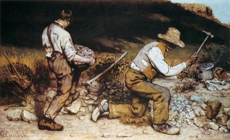 Gustave Courbet, The Stone Breakers, 1849