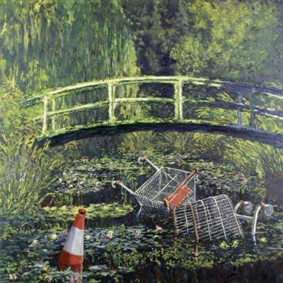 Banksy, Show Me The Monet, 2005
