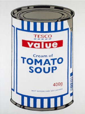 Banksy, Tesco Soup At MoMA, 2005