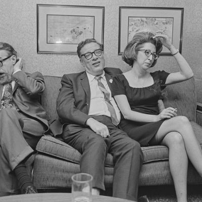 Asimov ve Lester del Rey, 1967
