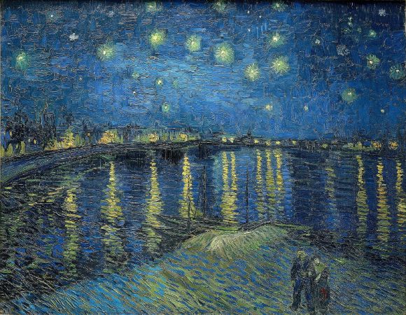 Vincent Van Gogh, Starry Night Over The Rhone, 1888