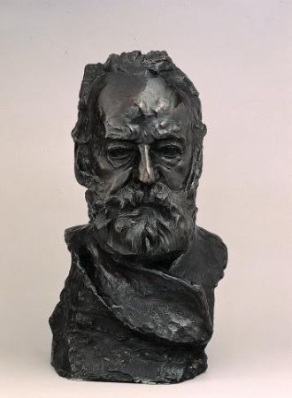 Auguste Rodin, Buste de Victor Hugo dit, à l'illustre maître, 1883