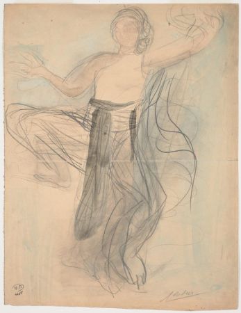 Auguste Rodin, Cambodian Dancer, 1906