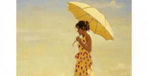 Jack Vettriano, Girl and Parasol