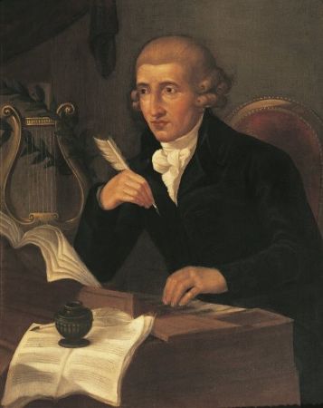 Ludwig Guttenbrunn, Portrait of Franz Joseph Haydn, 1791-92