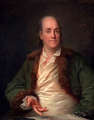 Anne-Rosalie Bocquet Filleul, Portrait of Benjamin Franklin, 1778-79
