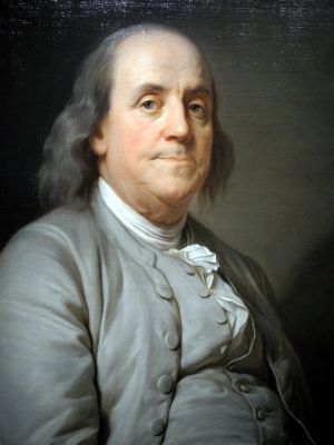 Joseph Siffred Duplessis, Portrait of Benjamin Franklin, 1785