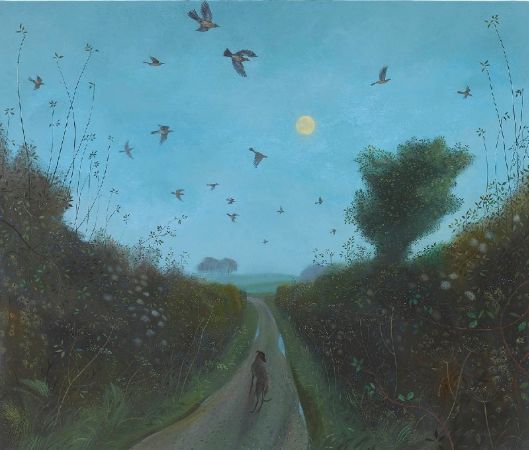 Nicholas Hely Hutchinson, Fieldfares and the Supermoon