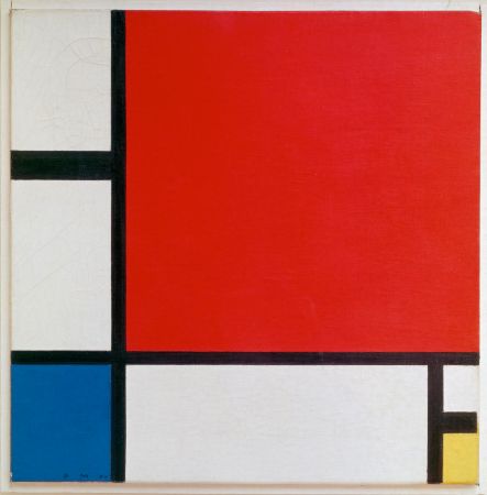 Piet Modrian, Composition with Red,