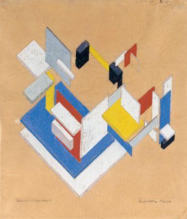 Theo Van Doesburg, Construction in Space-Time II,