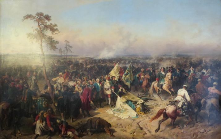 Alexander Kotsebue, Victory of Poltava