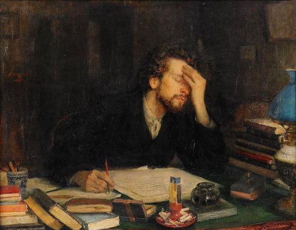 Leonid Osipovich Pasternak, The Torments of Creative Work