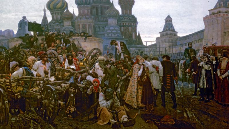 Vasily Surikov, Morning of the Streltsy Execution, 1881