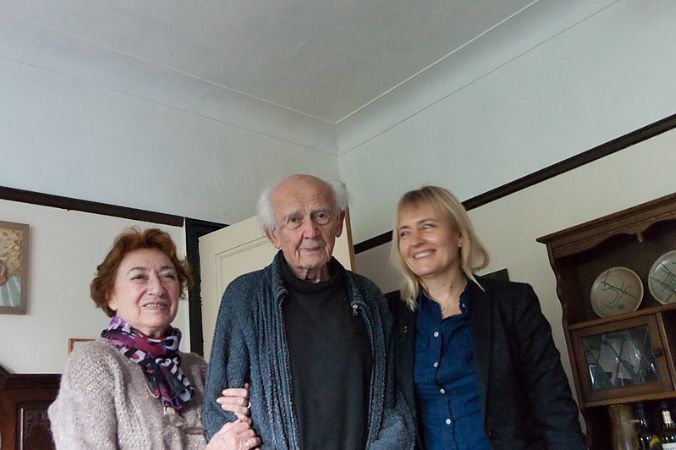 Zygmunt Bauman Karısı ve Kızı