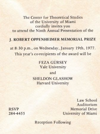 Oppenheimer Ödülü