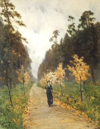 Isaak Levitan, Autumn Day, Tretyakov Gallery, Moskova