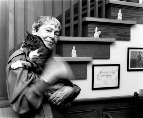 Ursula K. Le Guin ve Kedisi