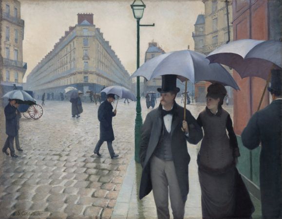 Gustave Caillebotte, Paris Street;