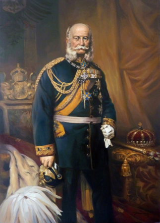 Standportrait der Kaiser Wilhelm I., 1