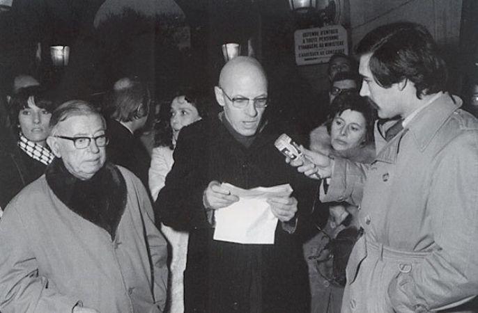 Jean-Paul Sartre, Michel Foucault