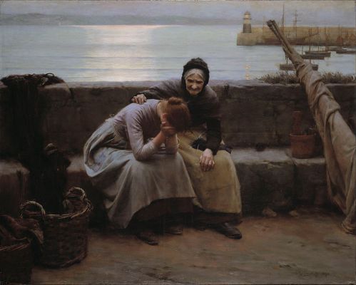 Walter Langley, Never Morning Wore to Evening but Some Heart did Break,