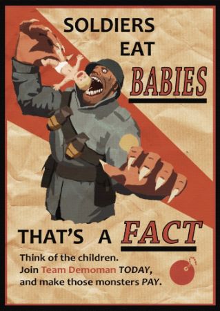 Soldiers Eat Babıes
