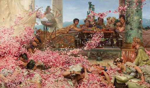 Sir Lawrence Alma-Tadema , The Roses of Heliogabalus (1)