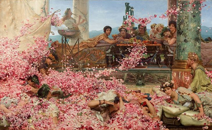 Sir Lawrence Alma-Tadema , The Roses of Heliogabalus