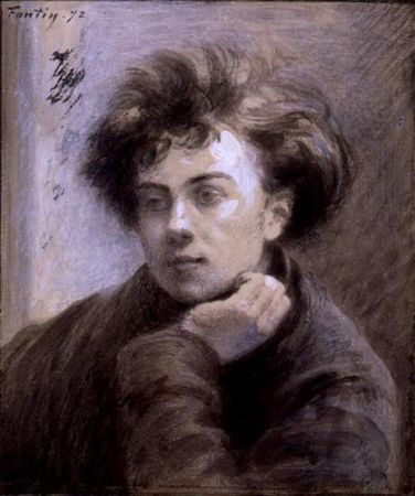 Ignace Henri Jean Théodore Fantin-Latour, Portrait of Arthur Rimbaud , 1872