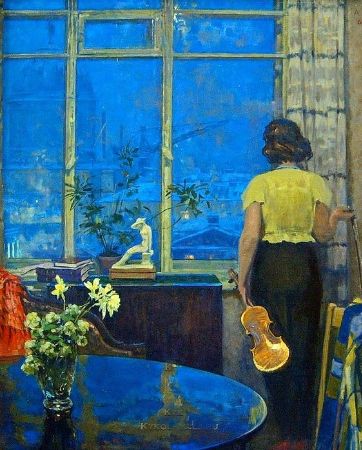 Alexander Samokhvalov, Blue Twilight,