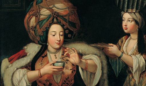 Enjoying Coffee, 18 yüzyıl ilk yarısı, Sanatçısı bilinmiyor (1)