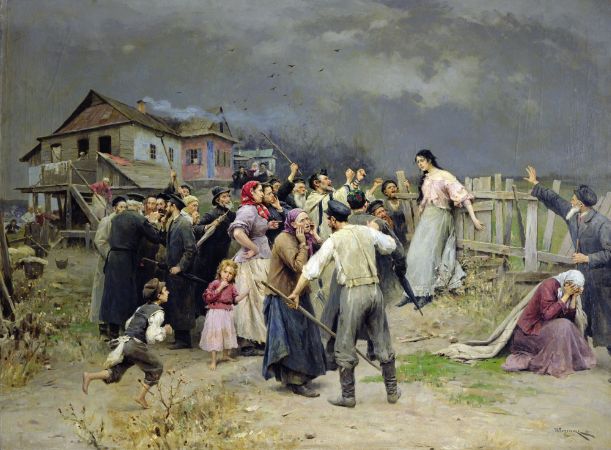 Mykola Kornylovych Pymonenko, Victim of Fanaticism, 1899 (1)