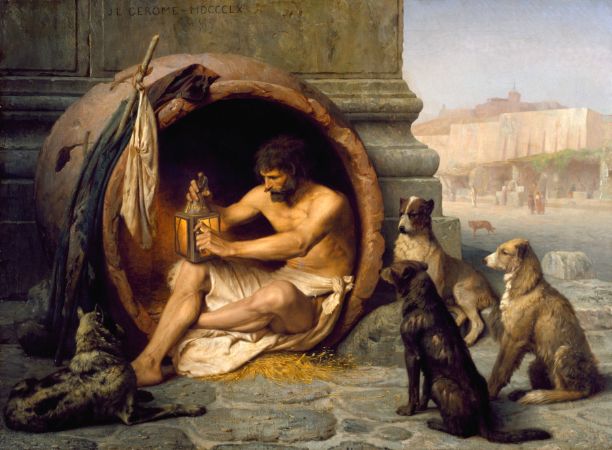 Jean-Léon Gérôme, Diogenes, 1860